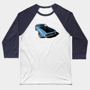 1969 ford mustang mach 1 Baseball T-Shirt